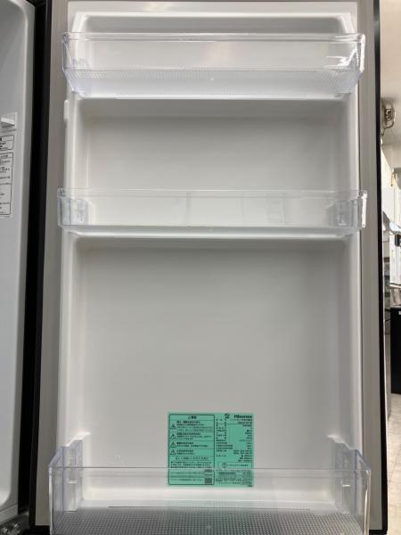 Hisense (ハイセンス) 2ドア冷蔵庫 HR-D1701B 2024年製 175L