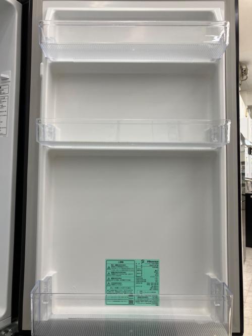 Hisense (ハイセンス) 2ドア冷蔵庫 HR-D1701B 2024年製 175Ｌ