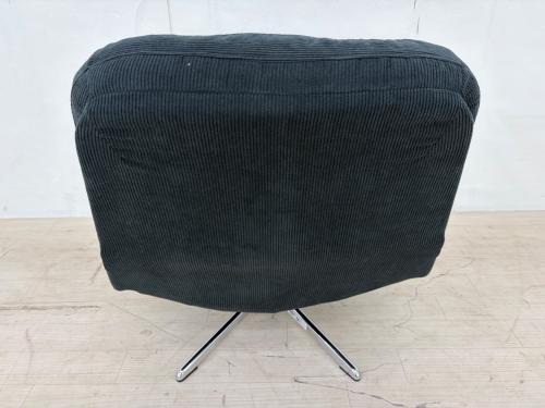 IKEA (イケア) 1人掛けソファー 205.708.29 ブラック DYVLINGE ディヴリンゲ