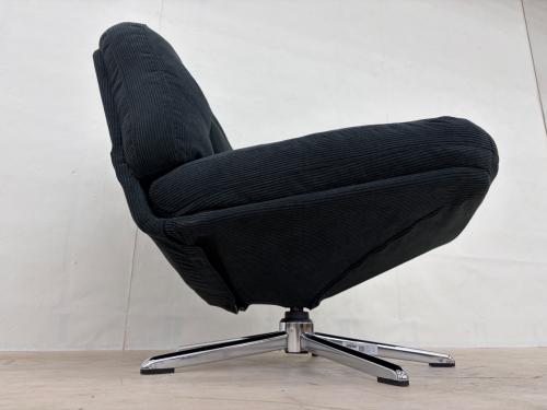 IKEA (イケア) 1人掛けソファー 205.708.29 ブラック DYVLINGE ディヴリンゲ