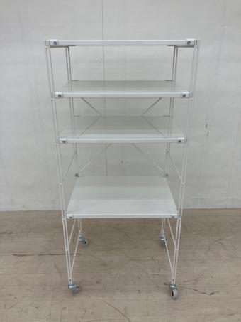 無印良品 (ムジルシリョウヒン) スチールユニットシェルフ 167 ホワイト