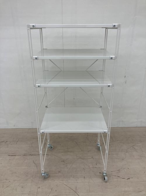 無印良品 (ムジルシリョウヒン) スチールユニットシェルフ 167 ホワイト