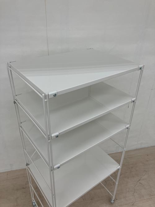 無印良品 (ムジルシリョウヒン) スチールユニットシェルフ 167 ホワイト