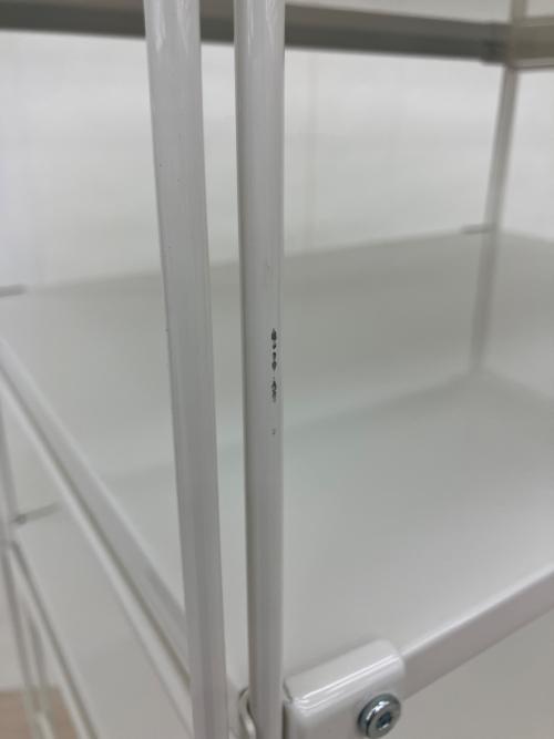 無印良品 (ムジルシリョウヒン) スチールユニットシェルフ 167 ホワイト