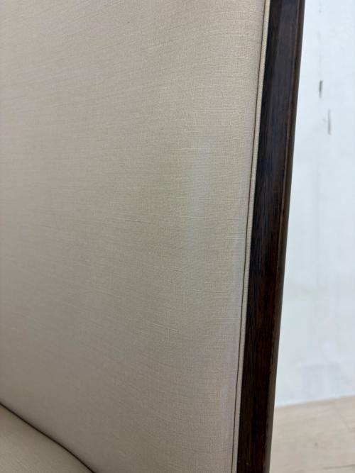 Chitano (チターノ) ダイニングチェアー ベージュ×ダークブラウン
