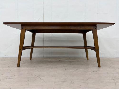 カリモク60 (カリモクロクマル) ローテーブル T36400RW 幅:約119㎝ ブラウン リビングテーブル(大)