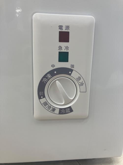 1ドア冷凍庫 JF100ML01WH 2019年製 厨房 上開き 98L