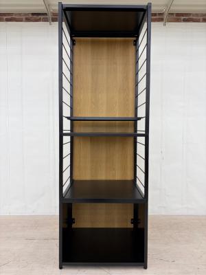 その他ブランド (ソノタブランド) キッチンラック 頑丈間仕切キッチンラック幅６０  棚タイプ ホワイト ナチュラル×ブラック