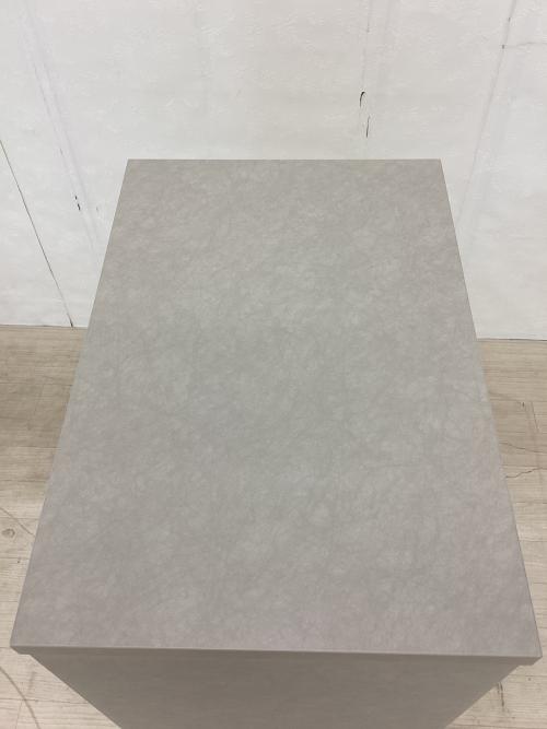 Glipaa キッチン収納ユニットチェスト モードグレー