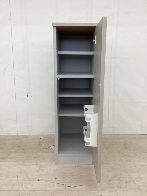 Glipaa キッチン収納ユニットチェスト モードグレー