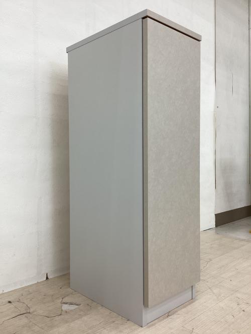 Glipaa キッチン収納ユニットチェスト モードグレー