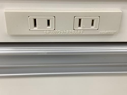 キッチンカウンター 収納物を考えたカウンター８８．５ ホワイト