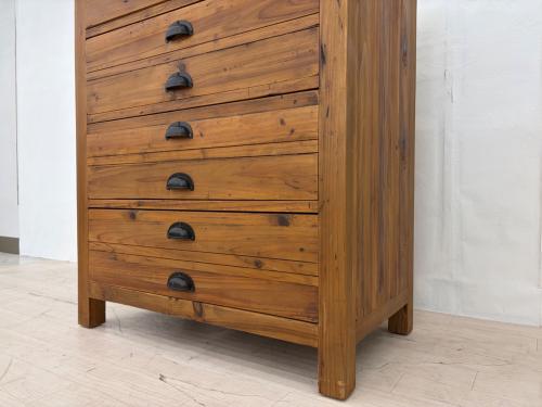 Knot antiques (ノットアンティークス) 4段チェスト ブラウン CRYPTOCHEST