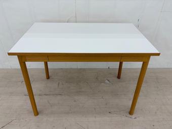 IDEE (イデー) デスク 幅:約100㎝ ナチュラル×ホワイト STILT TABLE 1000