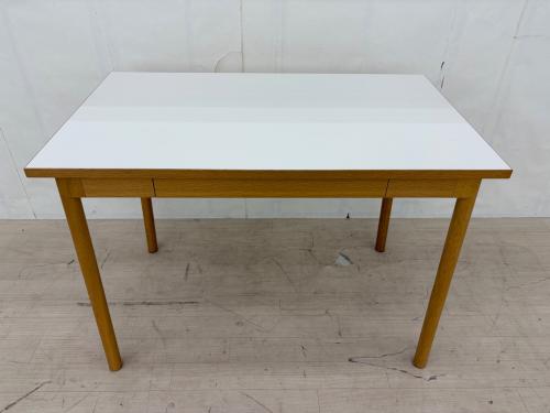 IDEE (イデー) デスク 幅:約100㎝ ナチュラル×ホワイト STILT TABLE 1000