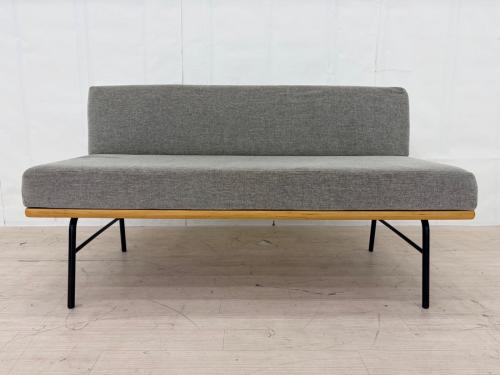 UNICO (ウニコ) 2人掛けソファー 幅:約125㎝ ライトグレー FUNEAT bench backrest
