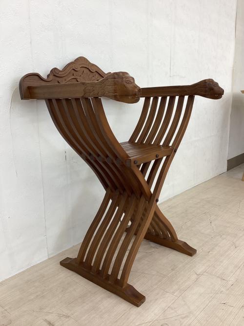 折りたたみチェアー ブラウン サボナローラチェア