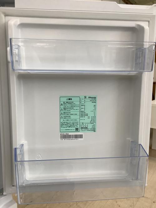 Hisense (ハイセンス) 2ドア冷蔵庫 HR-G13C-W 2024年製 135L