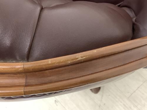 karimoku (カリモク) 1人掛けソファー ブラウン ドマーニ ルイ15世コレクション