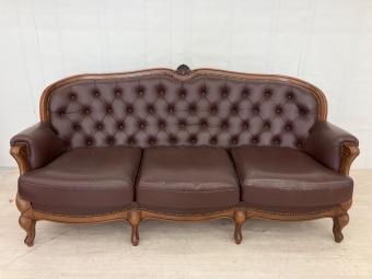 karimoku (カリモク) 3人掛けソファー ブラウン ドマーニ ルイ15世コレクション