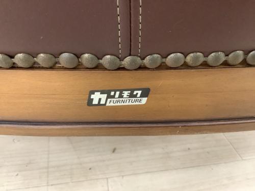 karimoku (カリモク) 1人掛けソファー ブラウン ドマーニ ルイ15世コレクション
