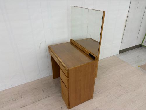 高野木工 (タカノモッコウ) 1面ドレッサー 幅:約80㎝ ナチュラル LECCE