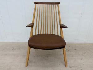 柏木工 (カシワモッコウ) チェア CDC57K ブラウン CIVIL LD CHAIR