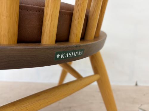 柏木工 (カシワモッコウ) チェア CDC57K ブラウン CIVIL LD CHAIR