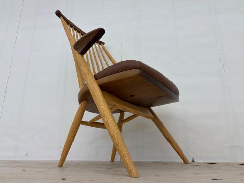 柏木工 (カシワモッコウ) チェア CDC57K ブラウン CIVIL LD CHAIR