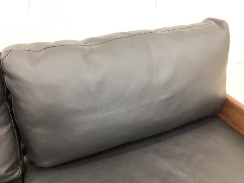 シギヤマ家具 (シギヤマカグ) 2人掛けソファー 幅:約170㎝ ブラック×ブラウン ROSE SOFA