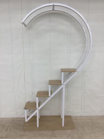 ニトリ ディスプレイラック ナチュラル×ホワイト