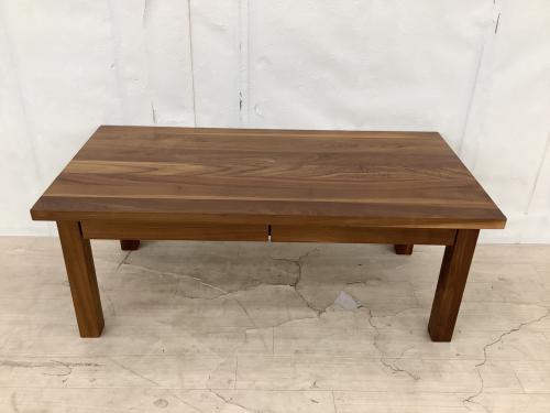 無印良品 (ムジルシリョウヒン) ローテーブル 幅:約90㎝ ブラウン