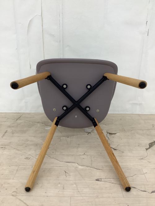サンフラワーラタン メッシュチェア ウォームグレー メッシュPPチェア