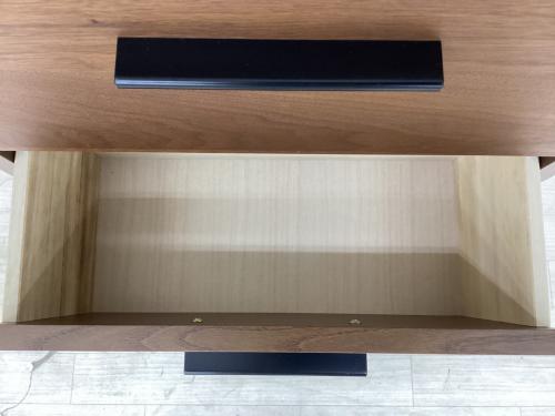カウンター下収納 ブラウン