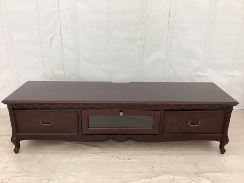 東海家具 (トウカイカグ) テレビボード 幅:約150㎝ ブラウン Fleur-DM TV150E