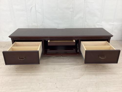 東海家具 (トウカイカグ) テレビボード 幅:約150㎝ ブラウン Fleur-DM TV150E