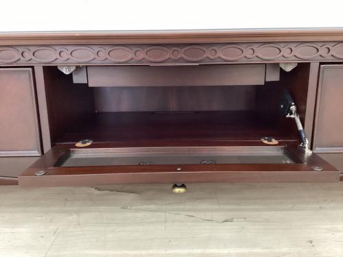 東海家具 (トウカイカグ) テレビボード 幅:約150㎝ ブラウン Fleur-DM TV150E