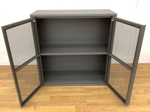 IKEA (イケア) キャビネット 幅:約80㎝ グレーグリーン IVAR