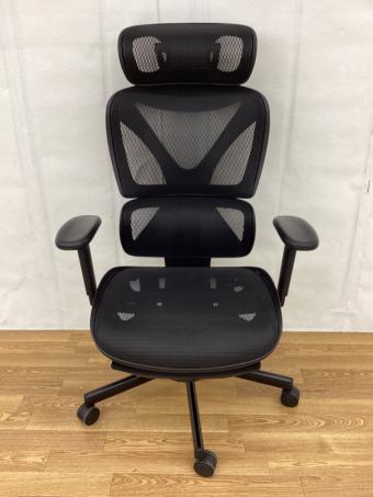 COFO (コフォ) ワークチェアー メッシュ ヘッド・フットレスト付 ブラック Chair Pro