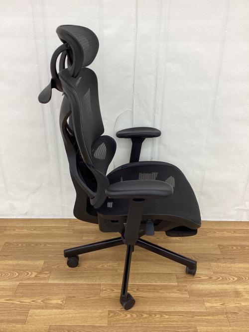 COFO (コフォ) ワークチェアー メッシュ ヘッド・フットレスト付 ブラック Chair Pro