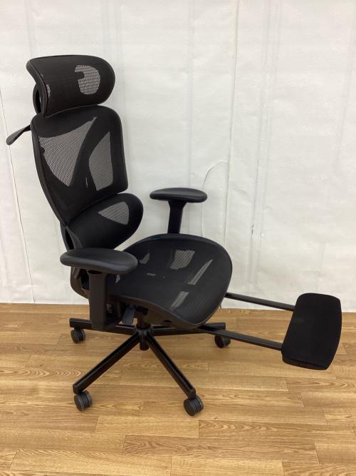COFO (コフォ) ワークチェアー メッシュ ヘッド・フットレスト付 ブラック Chair Pro