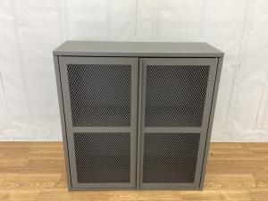 IKEA (イケア) キャビネット 幅:約80㎝ グレーグリーン IVAR