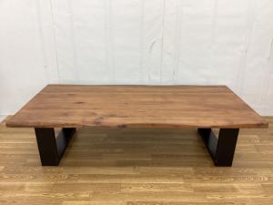 清美堂 (セイビドウ) センターテーブル 幅:約150㎝ ブラウン DWELLER
