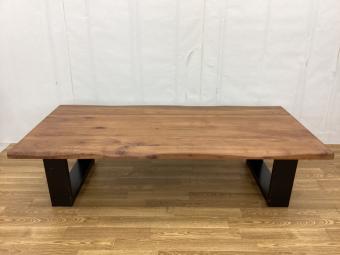 清美堂 (セイビドウ) センターテーブル 幅:約150㎝ ブラウン DWELLER