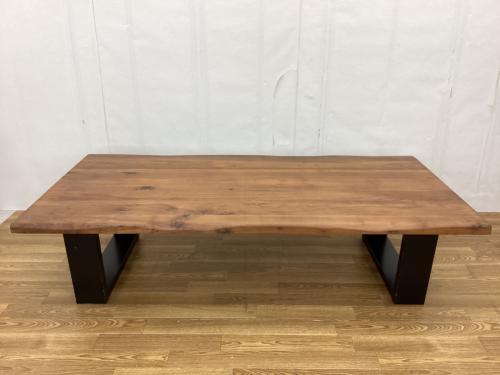 清美堂 (セイビドウ) センターテーブル 幅:約150㎝ ブラウン DWELLER