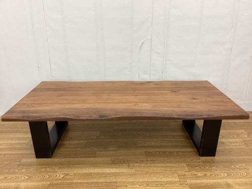 清美堂 (セイビドウ) センターテーブル 幅:約150㎝ ブラウン DWELLER