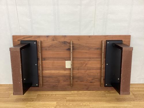 清美堂 (セイビドウ) センターテーブル 幅:約150㎝ ブラウン DWELLER