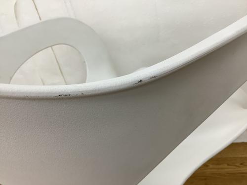 スタッキングチェアー リプロダクト ホワイト イージーチェア　