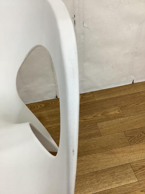 スタッキングチェアー ホワイト