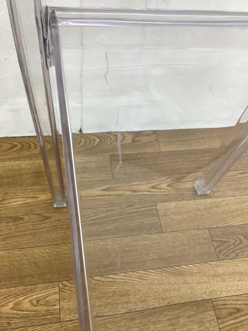 Kartell (カルテル) スタッキングチェアー クリスタル LA MARIE/ラ・マリー